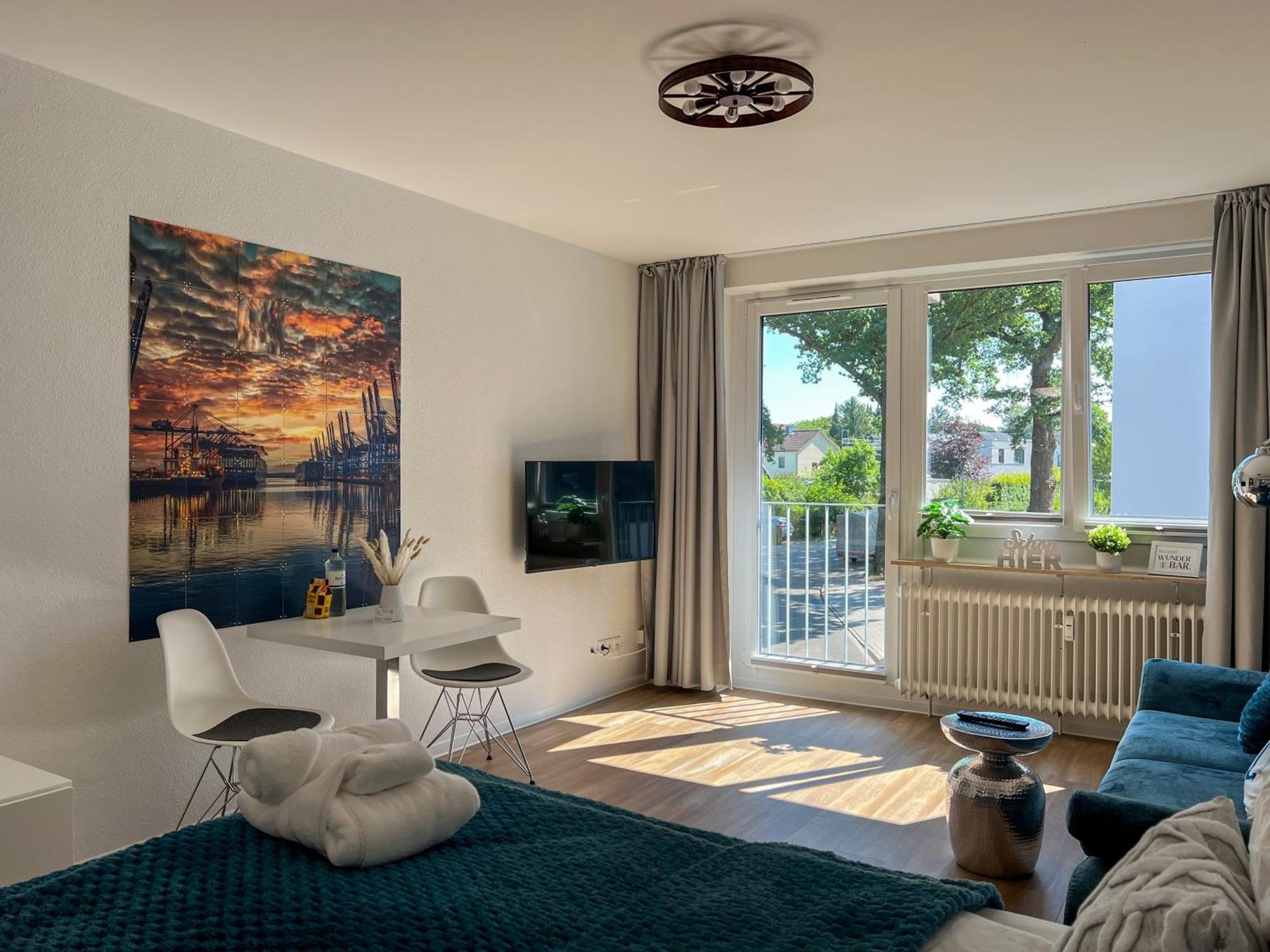 Ankerherz Appartements Bei Blankenese Гамбург Номер фото